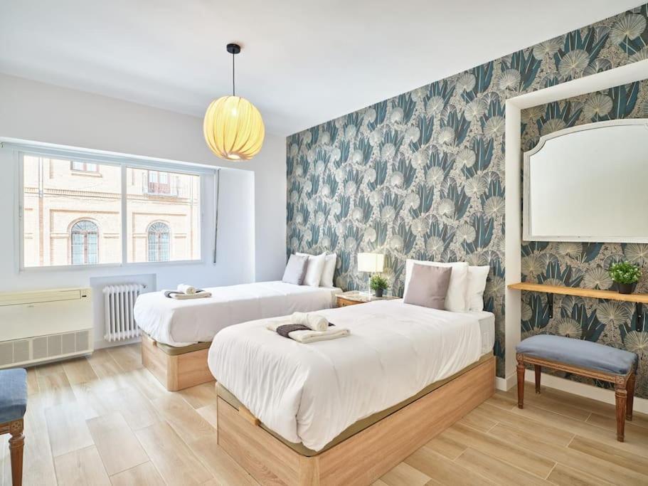 New.Apto-Ponzano. Luxe & Spacious 4Rooms 3Bathroom Madrid Buitenkant foto