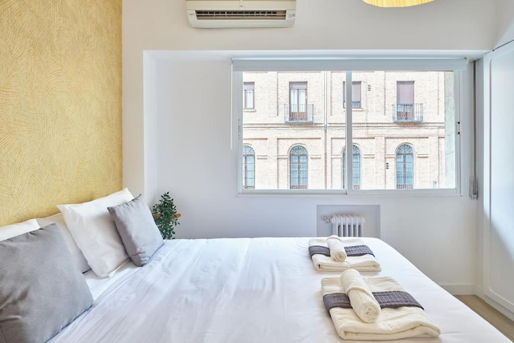 New.Apto-Ponzano. Luxe & Spacious 4Rooms 3Bathroom Madrid Buitenkant foto